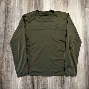 The North Face Men's Forest Green Long Sleeve Tee